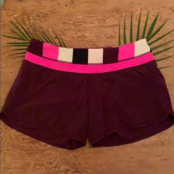 lululemon athletica Pants - Lululemon Running Shorts Size 8 lululemon athletica Pants - Lululemon Running Shorts Size 8